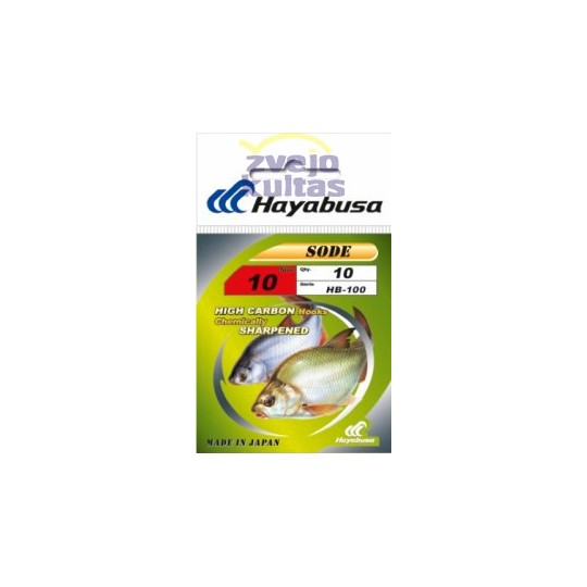 Kabliukai Hayabusa HR100 Sode Red