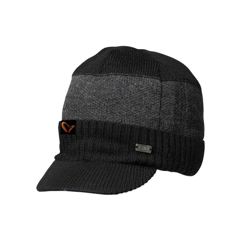 Kepurė Savage Gear Knitted Beanie w/Brim
