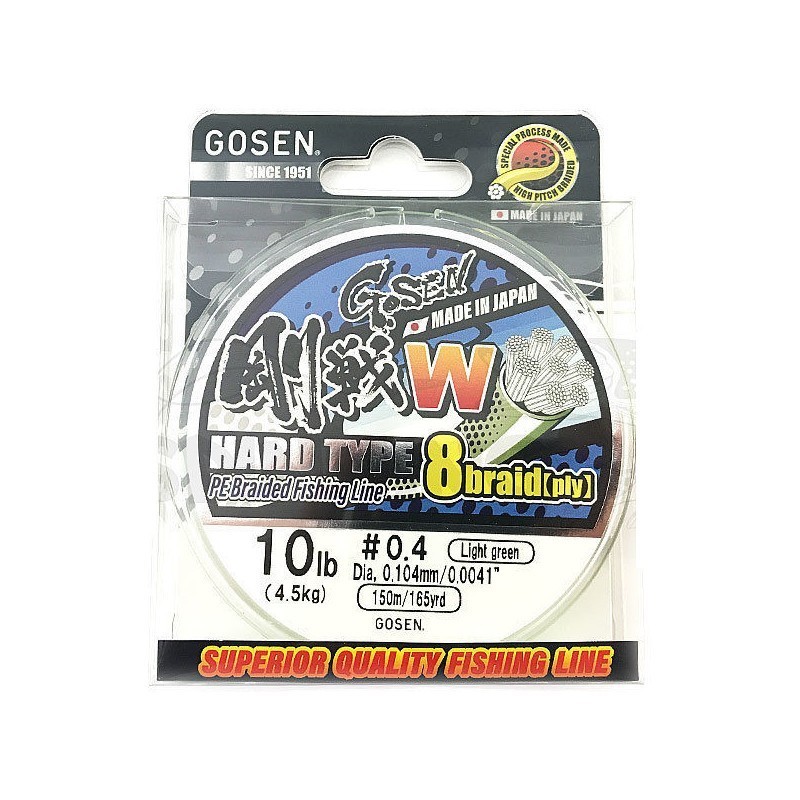 Pintas valas Gosen W8 Hard Type