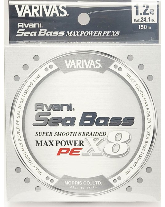 Pintas Valas Varivas SeaBass MaxPower X8 150m