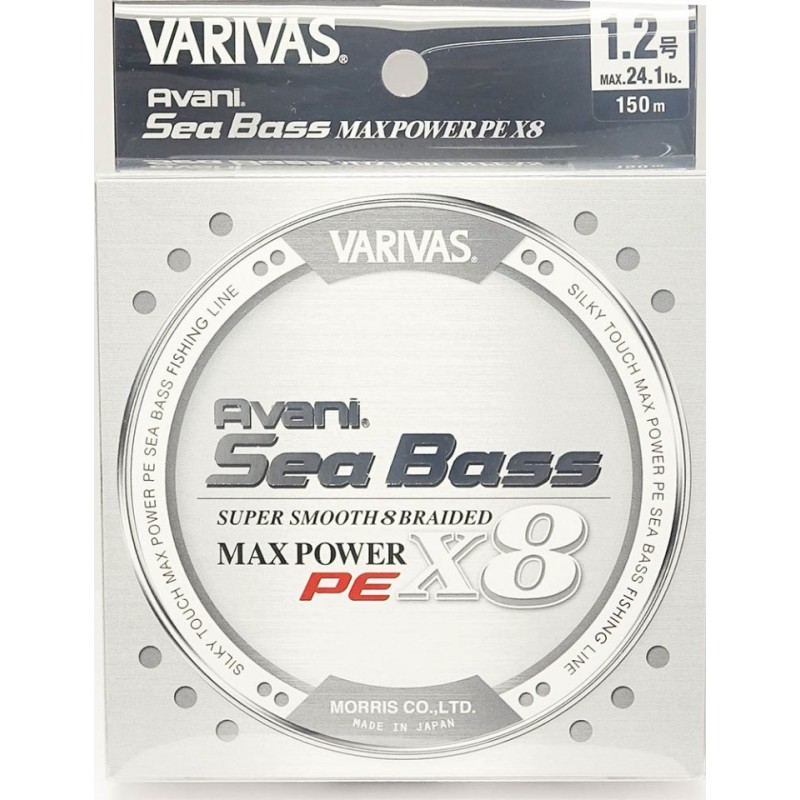 Pintas Valas Varivas SeaBass MaxPower X8 Pintas Valas Varivas SeaBass MaxPower X8