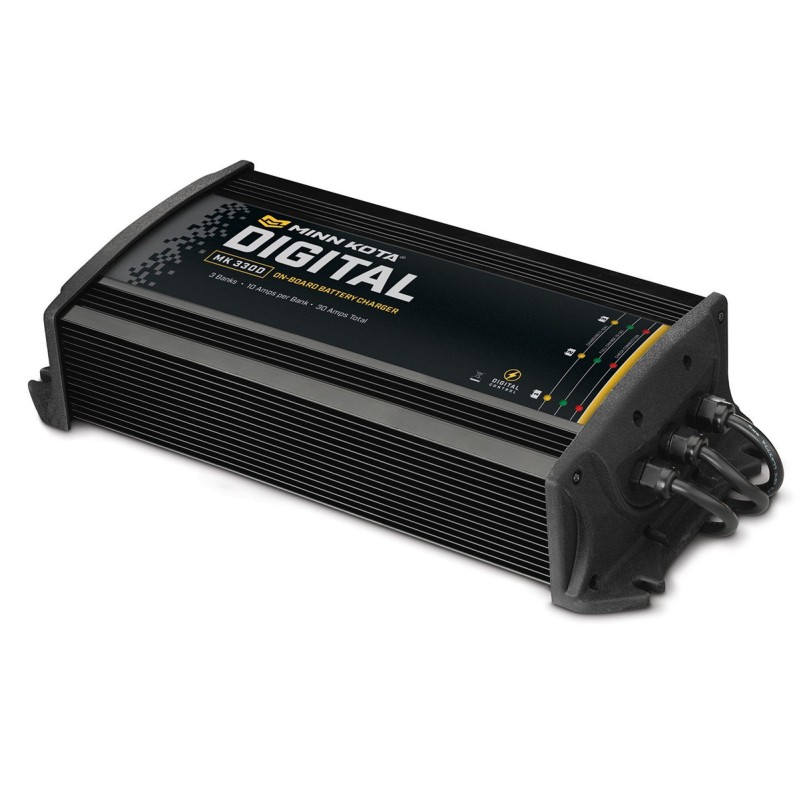 Pakrovėjas Minn Kota MK-330E Euro On-Board (3 bank x 10 amps)