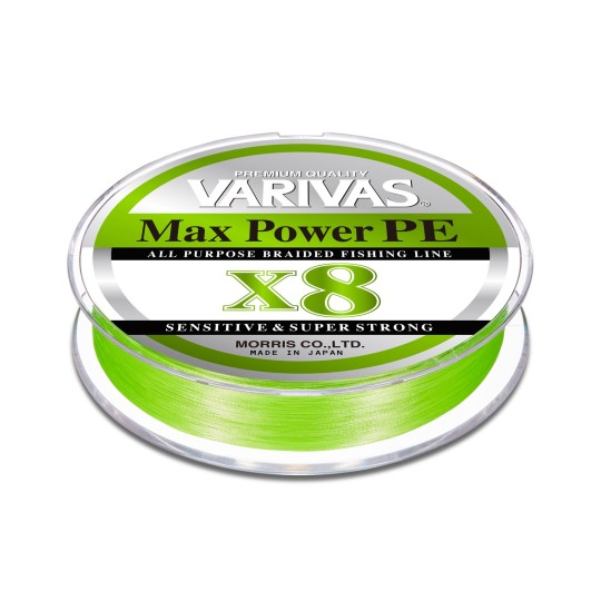Pintas valas Varivas Max Power PE X8