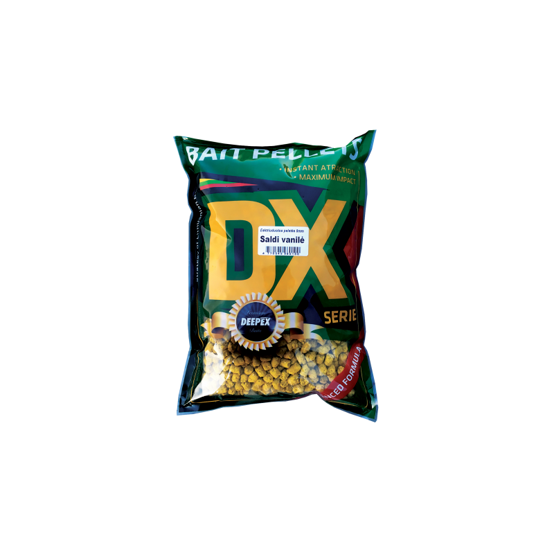 Ekstriuduotos peletės Deepex DX 8mm
