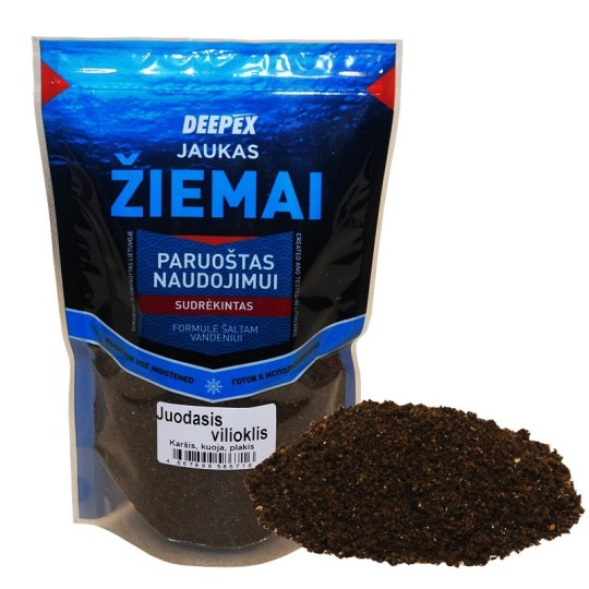 Žieminis jaukas Deepex Juodasis Vilioklis