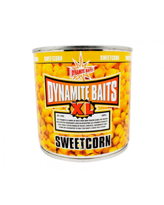 Konservuoti kukurūzai Dynamite Baits XL Sweetcorn