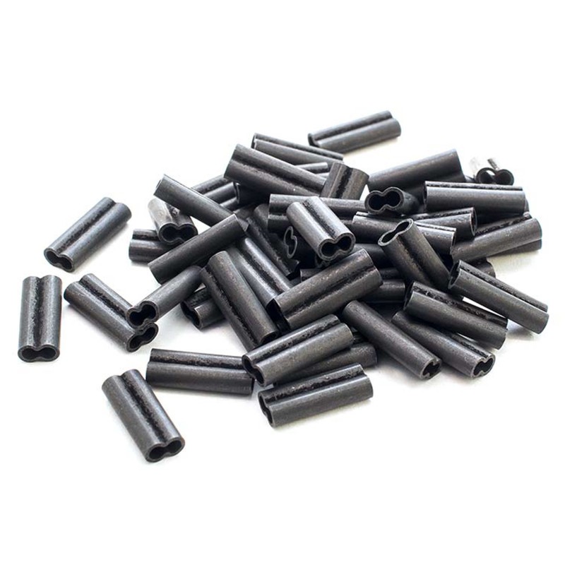 Savage Gear dvigubos gilzės Double Barrel Crimps BLN 50vnt