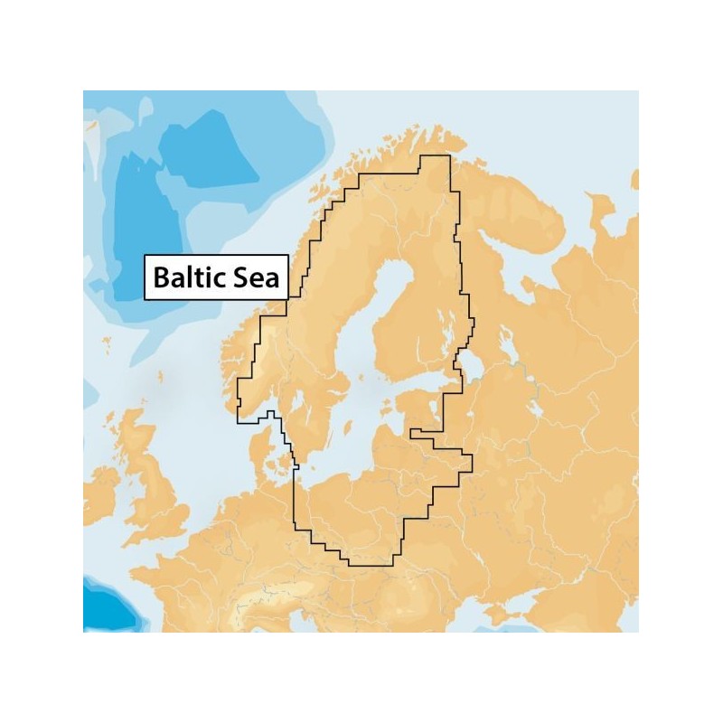 Žemėlapiai (SD kortelė) NAVIONICS BALTIC, FI, SE, NOR S G/XL9 MDS