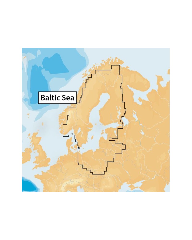 Žemėlapiai (SD kortelė) NAVIONICS BALTIC, FI, SE, NOR S G/XL9 MDS