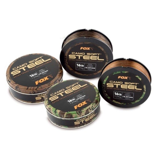 Karpinis valas FOX Camo Soft Steel 1000m