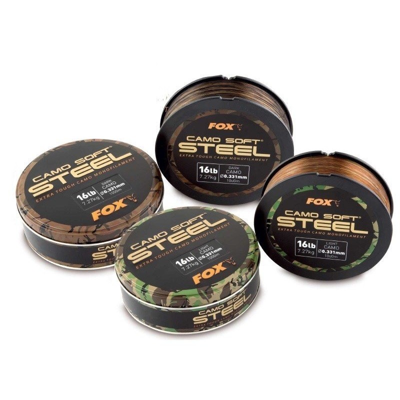 Karpinis valas FOX Camo Soft Steel 1000m