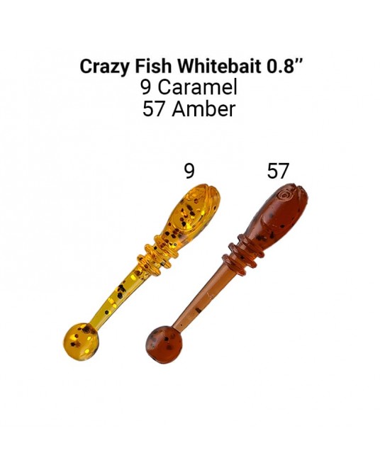 Guminukas Crazy Fish Whitebait 20mm