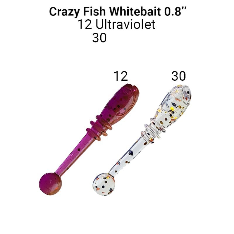 Guminukas Crazy Fish Whitebait 20mm