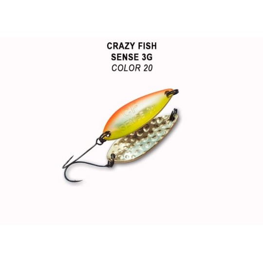 Blizgė Crazy Fish Sense 3g