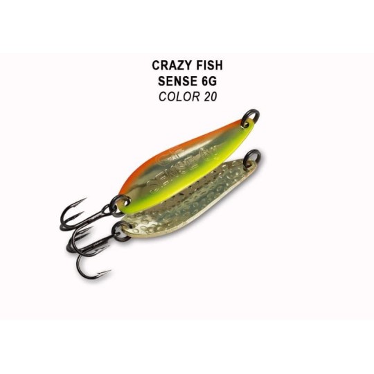 Blizgė Crazy Fish Sense 6g