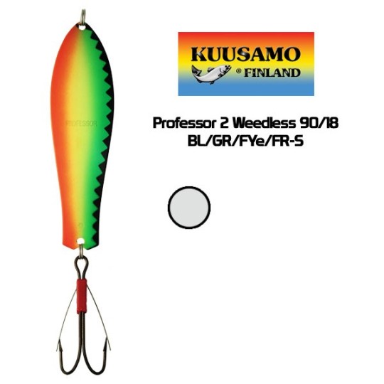 Blizgė Kuusamo Professor 2 Weedless