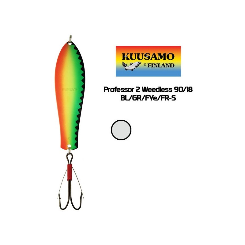 Blizgė Kuusamo Professor 2 Weedless