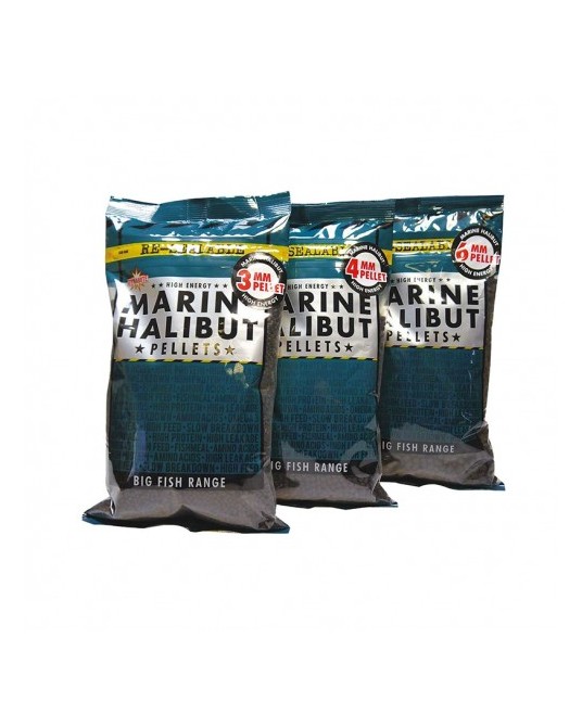 Peletės Dynamite Baits Marine Halibut 900g