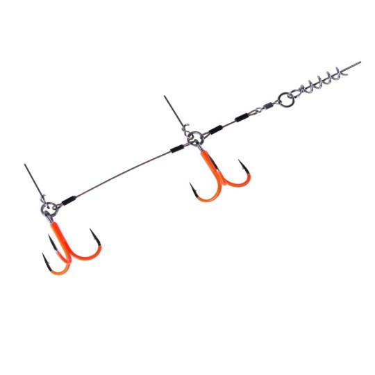 Sistemėlė BKK Stinger Rig UV Hook