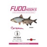 Kabliukai su pavadėliu Fudo Bream