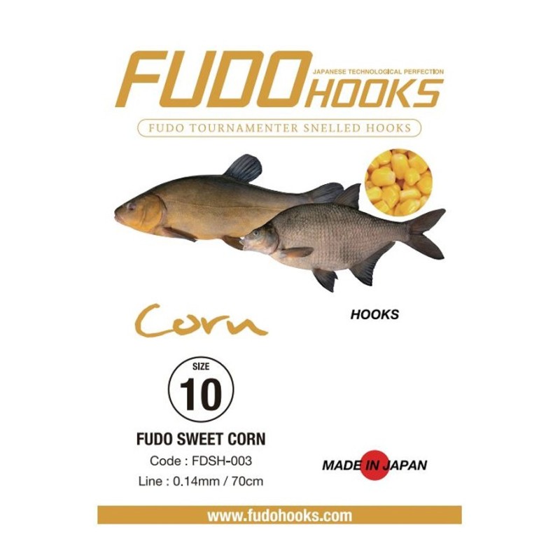Kabliukai su pavadėliu Fudo Corn