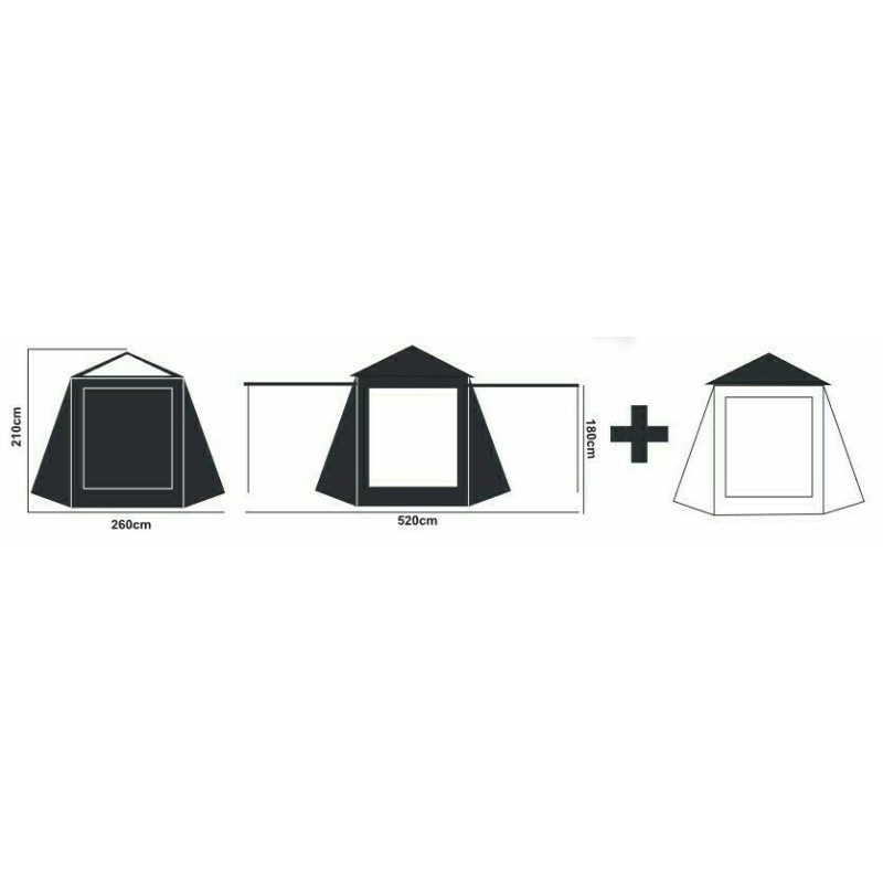Palapinė Prologic Fulcrum Utility Tent&Condenser Wrap