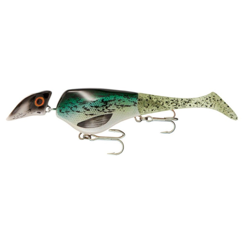 Headbanger Shad 22 Cm – Leurre Sinking 83 G, Couleur Roach, Pour Brochet Et Poisson, Remorquage Et Pêche Active