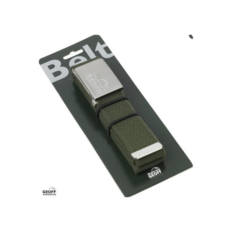 Diržas Geoff Anderson Webbing Belt Green