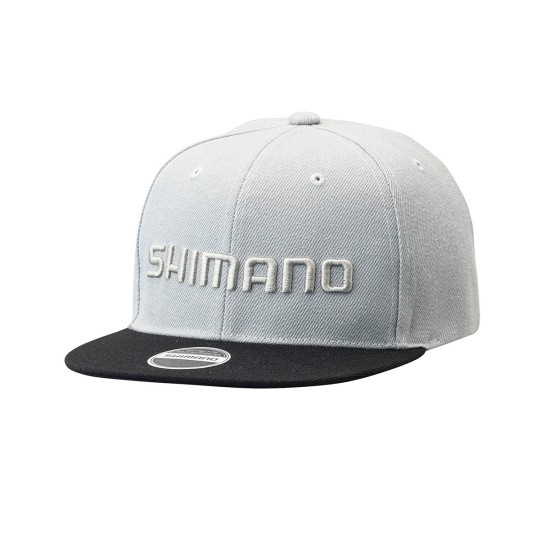 Kepurė Shimano Flat Cap Regular Light Gray